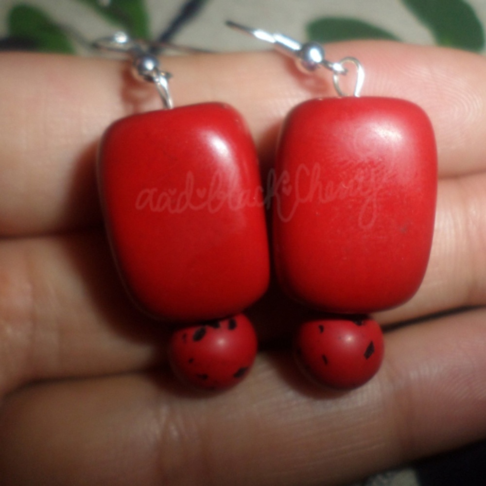 OOAK Cinnamon Earrings